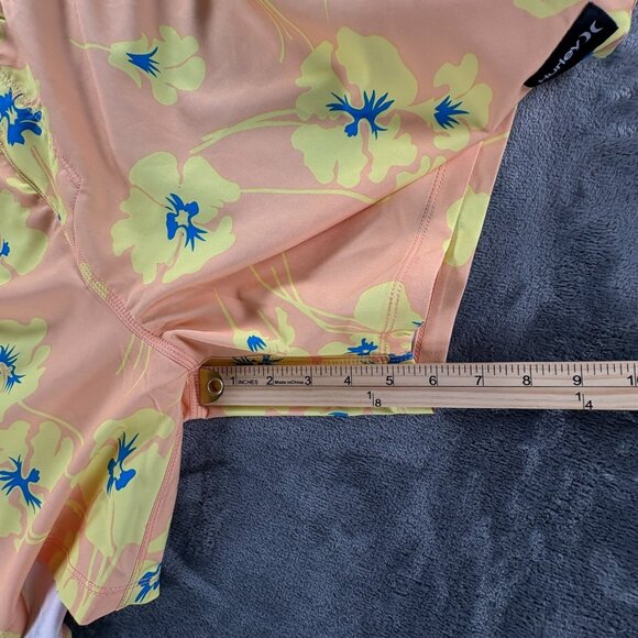 Hurley Cannonball Volley Shorts Men XL Tie Dye Floral 17" Hawaii Swim Trunks NWT - Picture 9 of 11